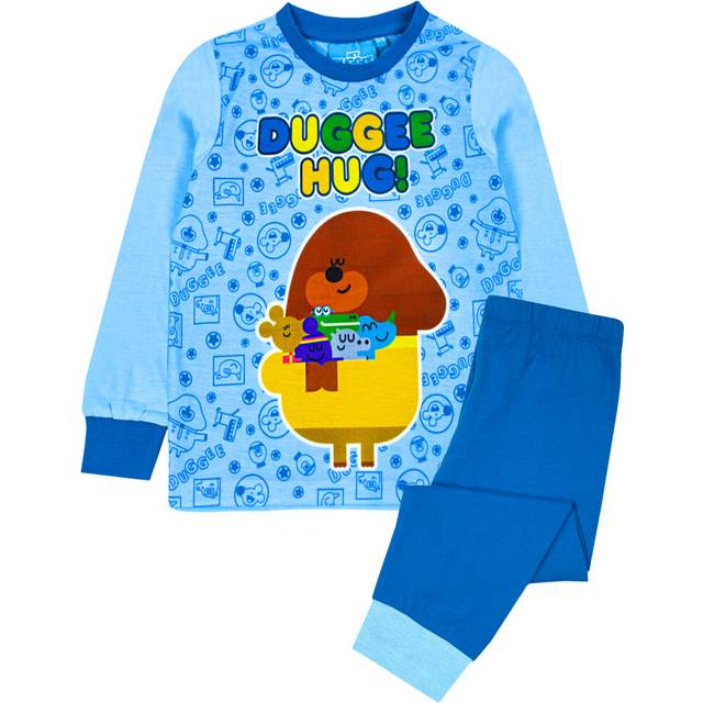 (2-3 Years) Hey Duggee Long Sleeve Long Leg Pyjama Set (Boys Blue)