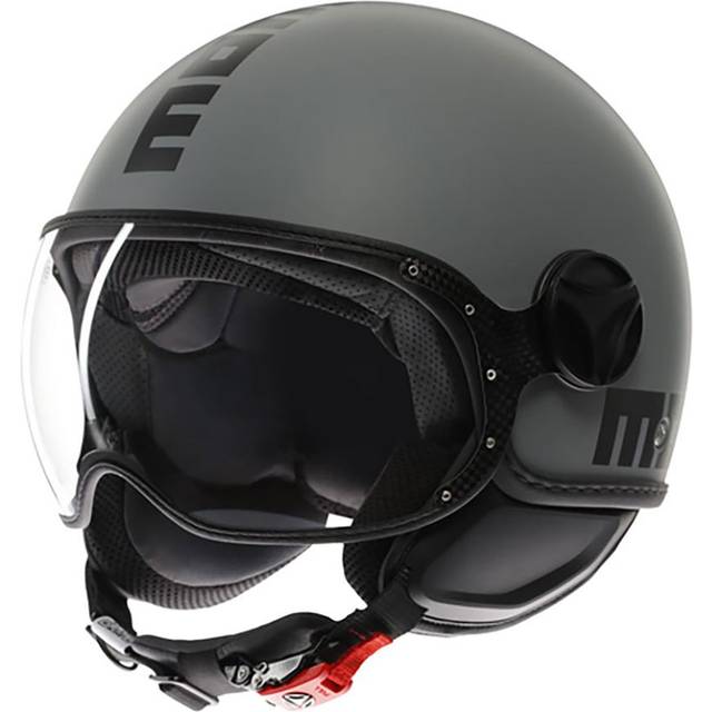 Momodesign FGTR Classic Mono, open face helmet , color: Matt Grey/Black , size: XL
