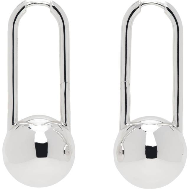 Maria Black Silver Grosse Schlesi Earrings - Silver - UNI