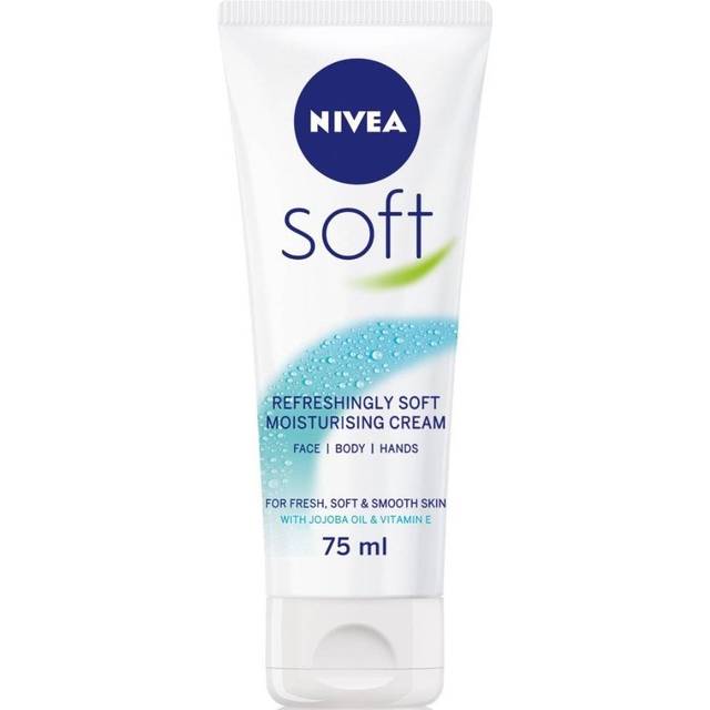Nivea Soft Tubetto 75 ml Gräddfärgad