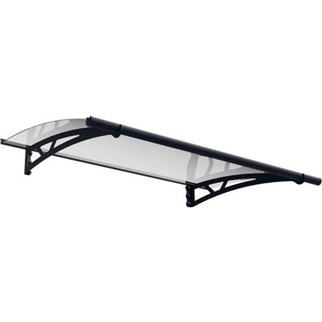 5' x 3' Palram Canopia Altair 1500 Grey Door Canopy (1.51m x 0.92m)