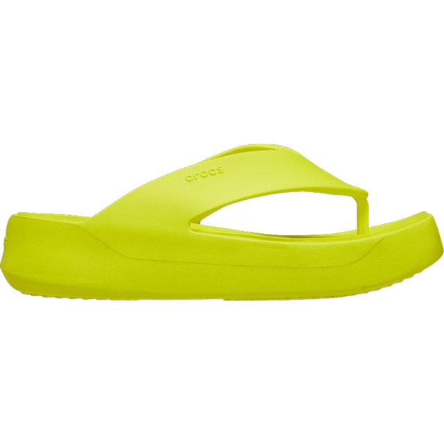 Women's Crocs Getaway Platform Synthetic Women's Acidity Sandals - Green - Size: UK 8 / eu 41-42 / us w10