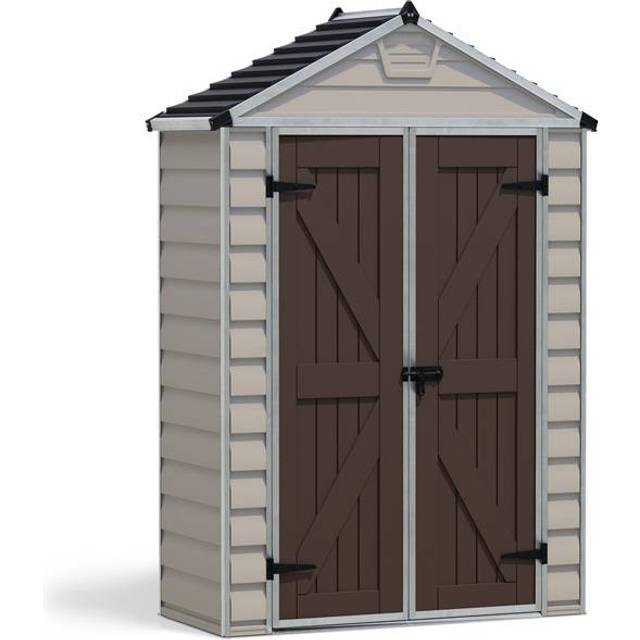 Palram Sheds 6 x 3 Palram - Canopia Skylight Plastic Apex Shed - Tan
