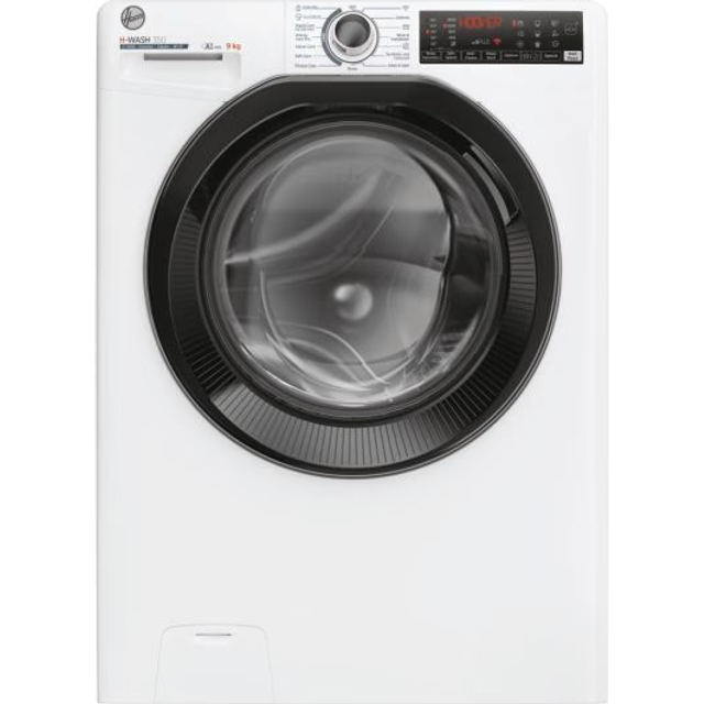 Hoover H-WASH 350 H3WPS496TAMB6-80 9kg WiFi Connected Washing Machine with 1400 rpm - White - A Rated