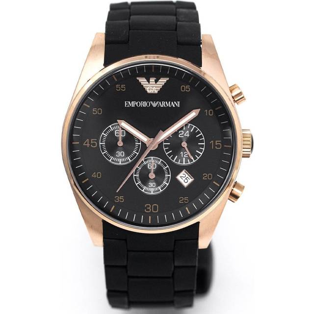 Emporio Armani Silicone AR5906 Ladies Quartz Watch