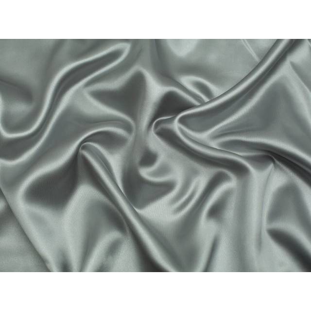 Minerva Core Range Liquid Satin Fabric Silver