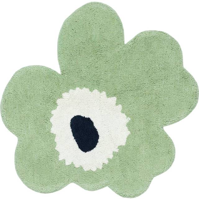 MARIMEKKO HOME Unikko Terry Bath Mat 73X74 cm |Grön |73X74 cm