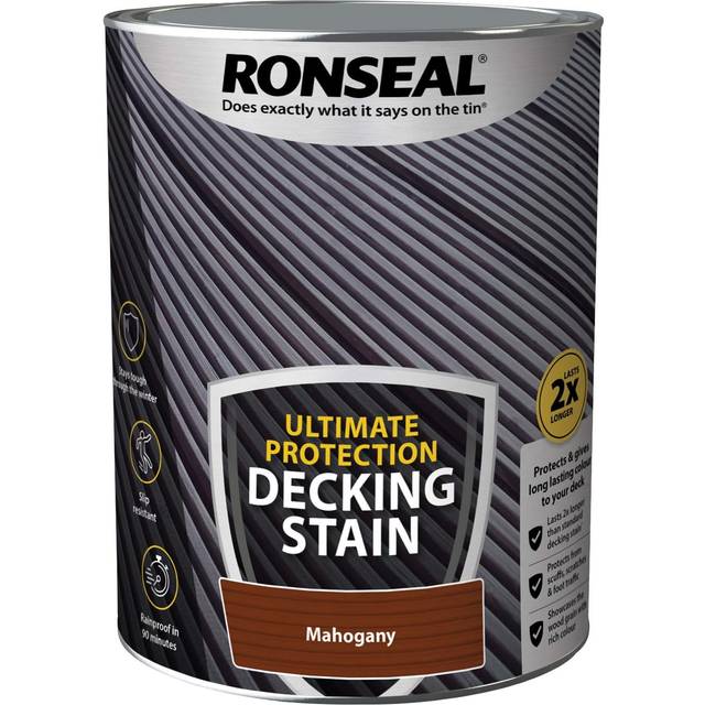 Ronseal Ultimate Protection Decking Stain Rich Mahogany 2.5 litre 39117