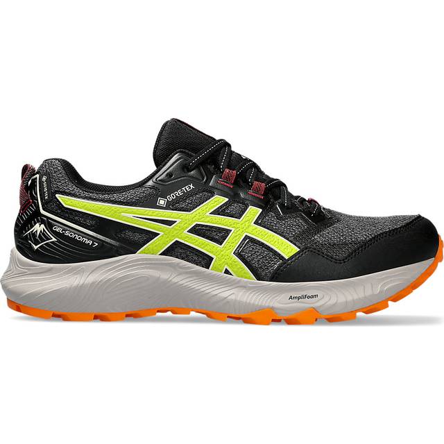 ASICS Gel Sonoma 7 GTX löparskor för män, Grafit grå neon lime, 42 EU