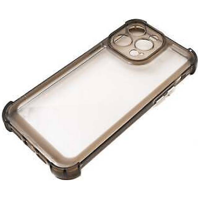 Protective case shock-proof made tpu in black transparent for iphone 14 pro max
