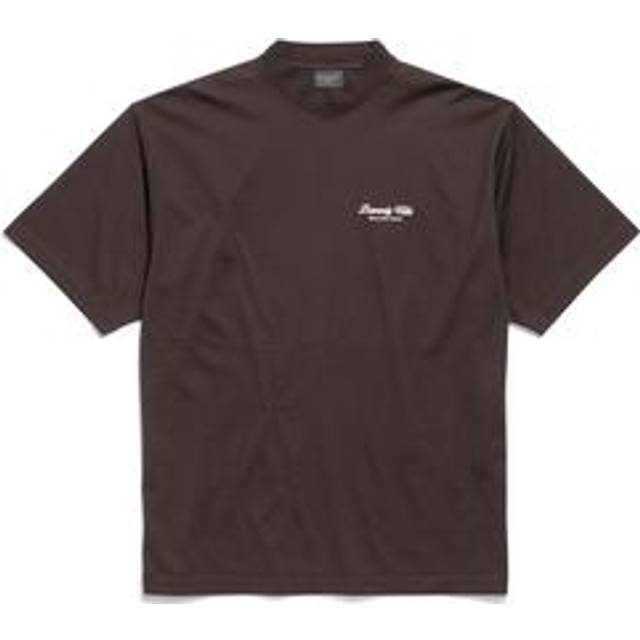 Balenciaga Beverly Hills T-Shirt Medium Fit - Black - Unisex - - Cotton