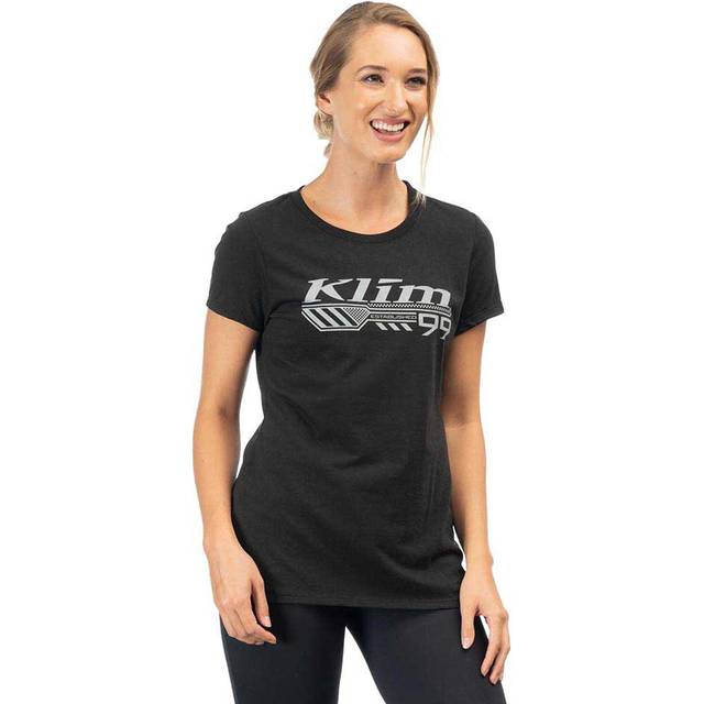 Klim Foundation, t-shirt women , color: Black/Light Grey , size: M