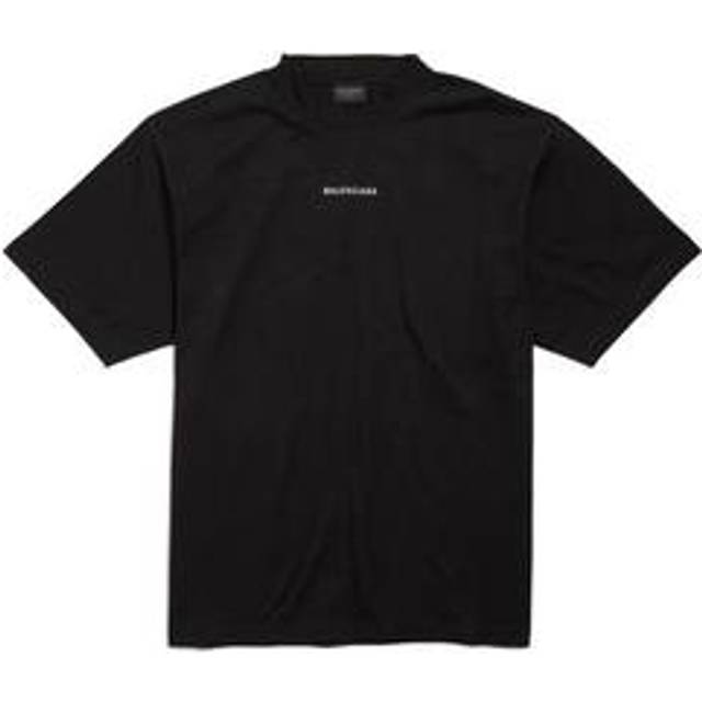 BALENCIAGA | Black New Balenciaga Back Medium Fit T-Shirt | Man | XS - black (XS)