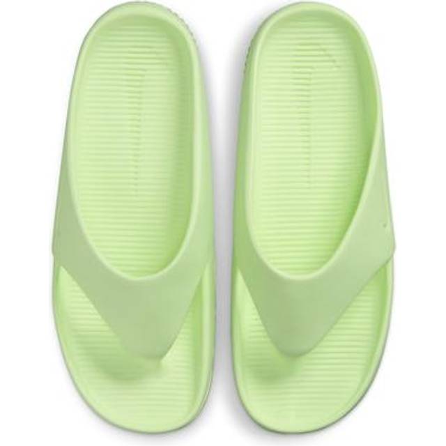 (WMNS) Nike Calm Flip Flop 'Barely Volt' FD4115-700 - Barely Volt/Barely Volt - 6