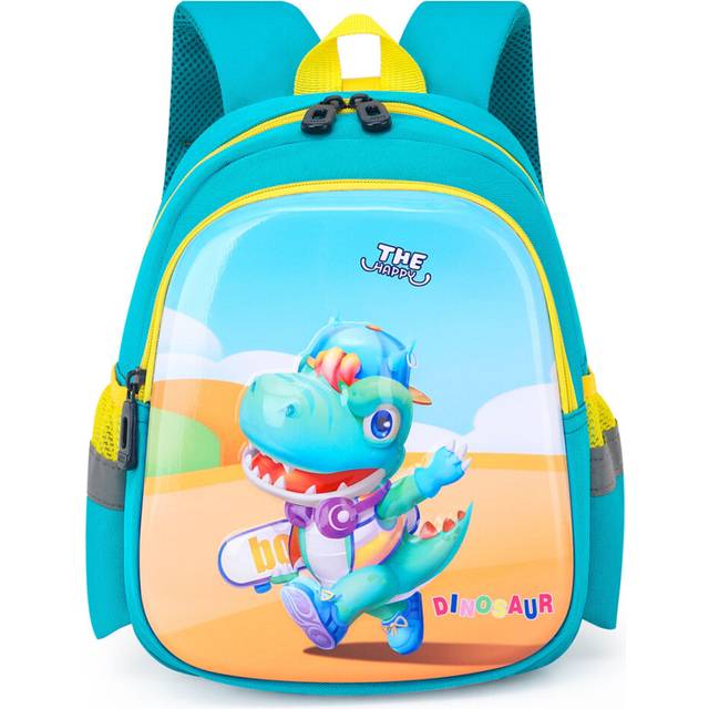 (Dinosaurs) Children Backpack Large Capacity Cartoon Animal Print Cute Fashion And Casual