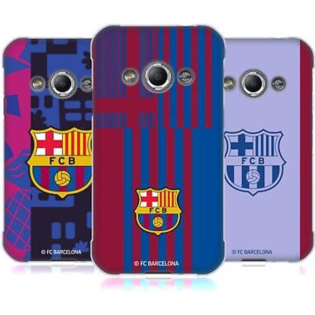 Official barcelona 2021/22 crest kit soft gel case for samsung phones 4