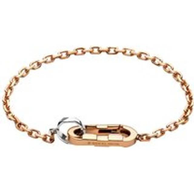Gucci Link To Love 18ct Rose Gold Chain Bracelet - 16cm