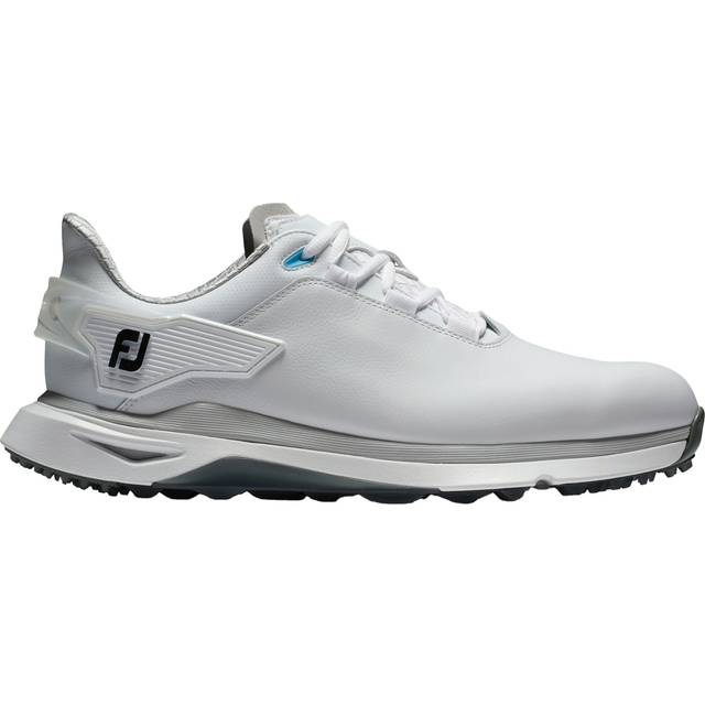 Footjoy Pro Slx Wide Golfskor White/White/Grey - US 8