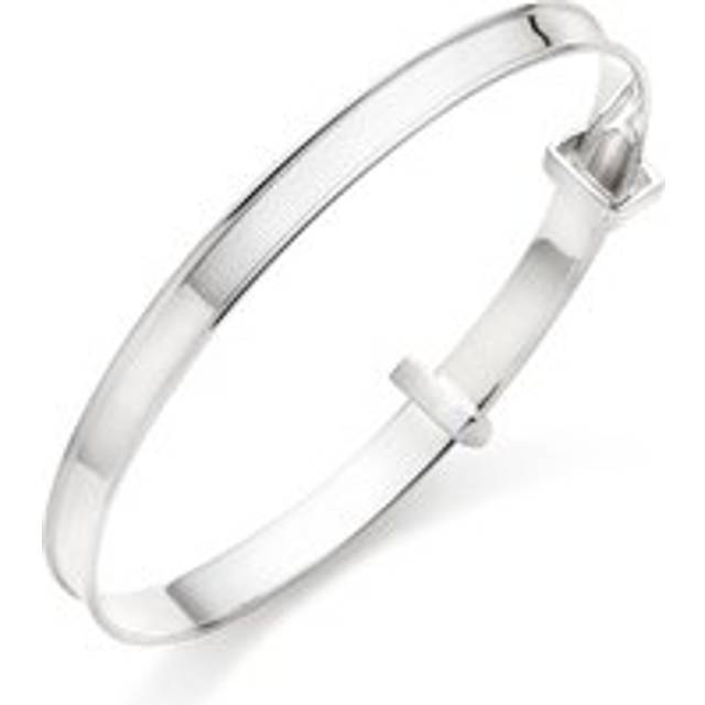 Mini B Silver Bangle