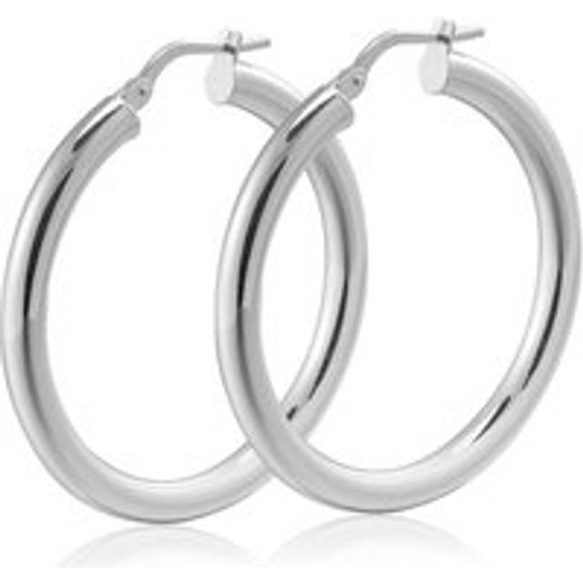Silver Hoop Earrings