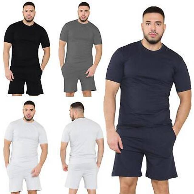 Mens T Shirt Short Set