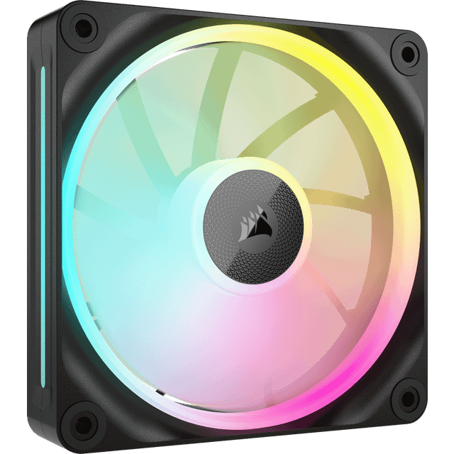 CORSAIR iCUE LINK LX120 RGB 120mm PC Case Fan - Expansion Kit, Black