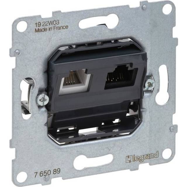 Legrand 765089 RJ11+RJ45 Kat.6 UTP