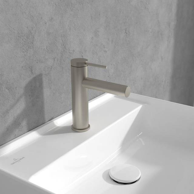 Villeroy &amp; Boch Loop &amp; Friends Brushed Nickel Single-lever Bas