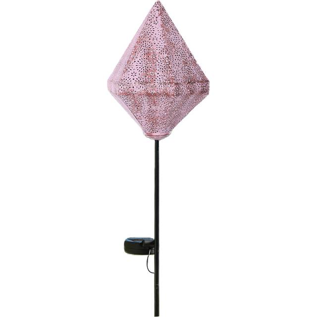 Solar LED Garden Spike Light - Single Pink