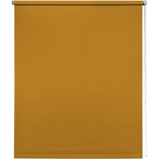 (60cm) Ochre 100% Thermal Blackout Roller Blind For Windows