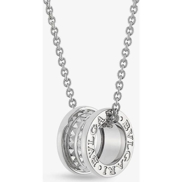 Bvlgari Silver and Steel Save The Children Necklace - One size