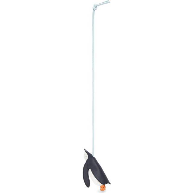 Loewe Black/white X Suna Fujita Penguin-shaped Leather Charm 1 Size - BLACK/WHITE
