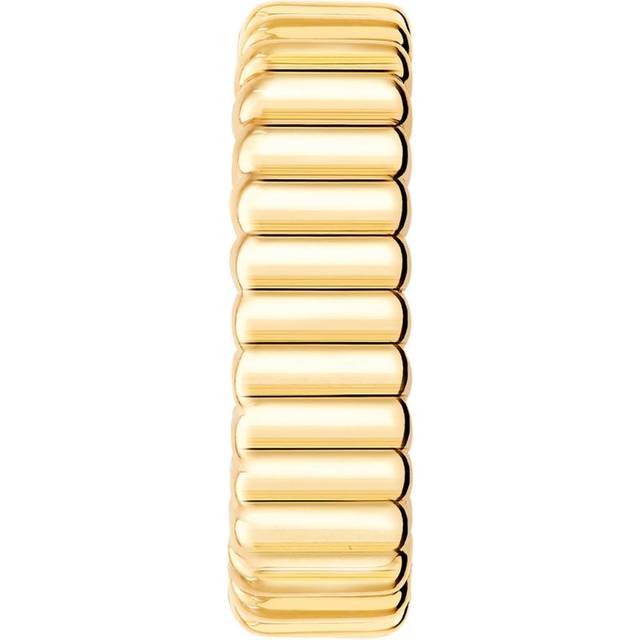 Boucheron Womens Gold Quatre Grosgrain 18ct Yellow-gold Single Clip-on Earring - GOLD