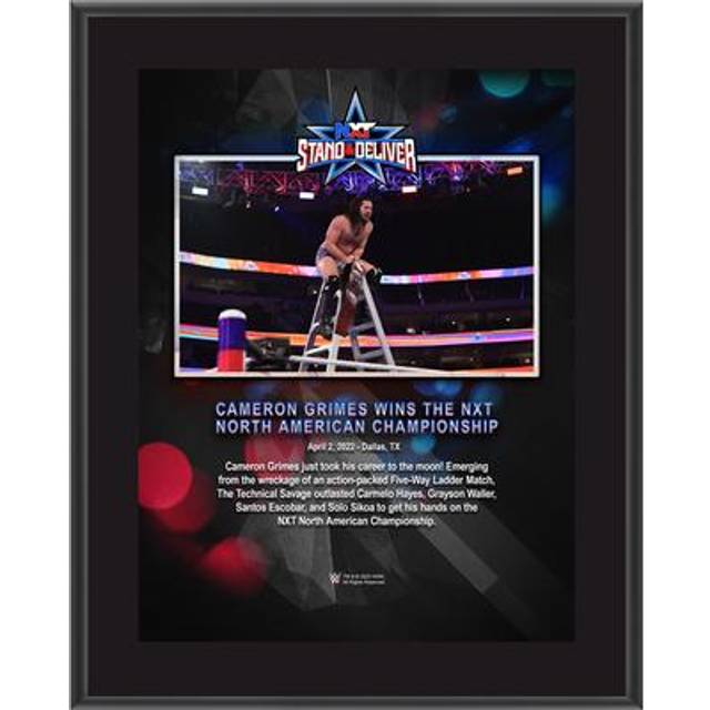 Cameron Grimes 10.5" x 13" 2022 Stand & Deliver Sublimated Plaque