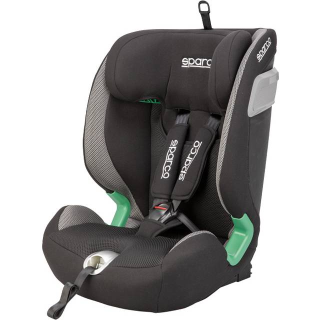 Sparco barnstol SK5000I Isofix SvartGrå iSize 76150cm ECER12903