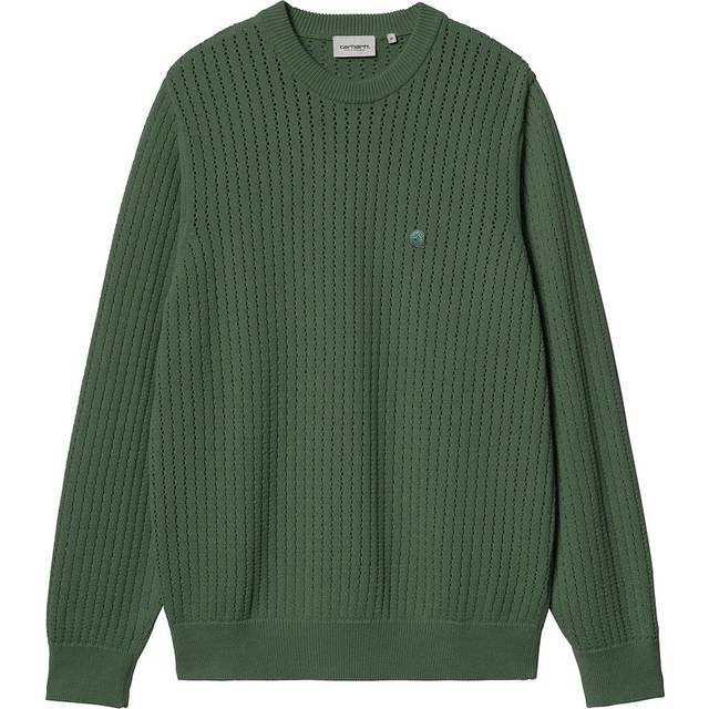 Carhartt Work In Progress Green Caleb Sweater - XX 29N Duck Green - XS