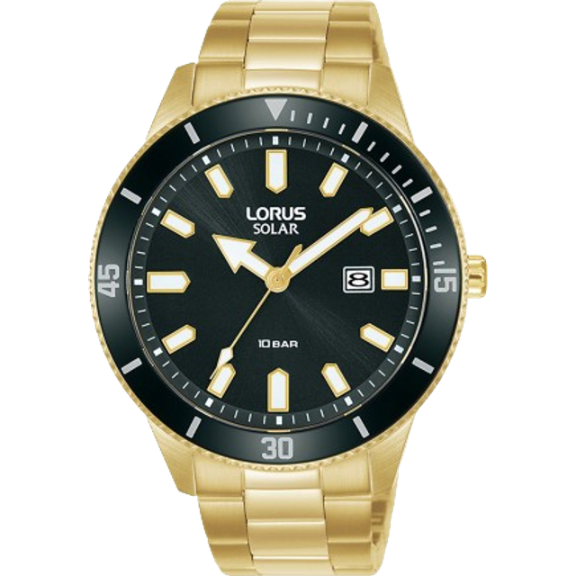 Lorus RX308AX9 Solar Herrenuhr 43mm 10ATM