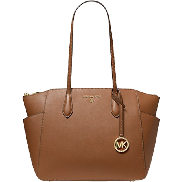Marilyn Medium Saffiano Leather Tote Bag