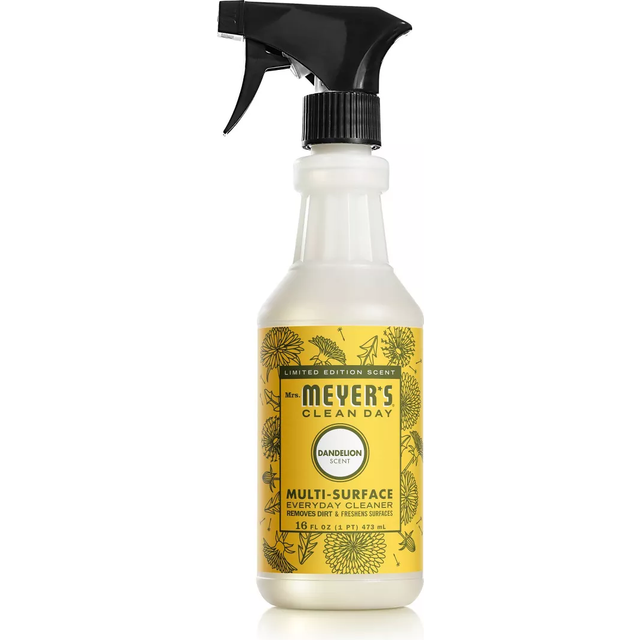 Mrs. Meyer&#39;s Clean Day Multi-Surface Everyday Cleaner Spray Summer Dandelion 16 fl oz