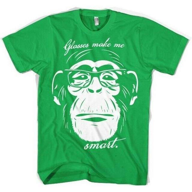 Hybris glasses makes me smart t-shirt green