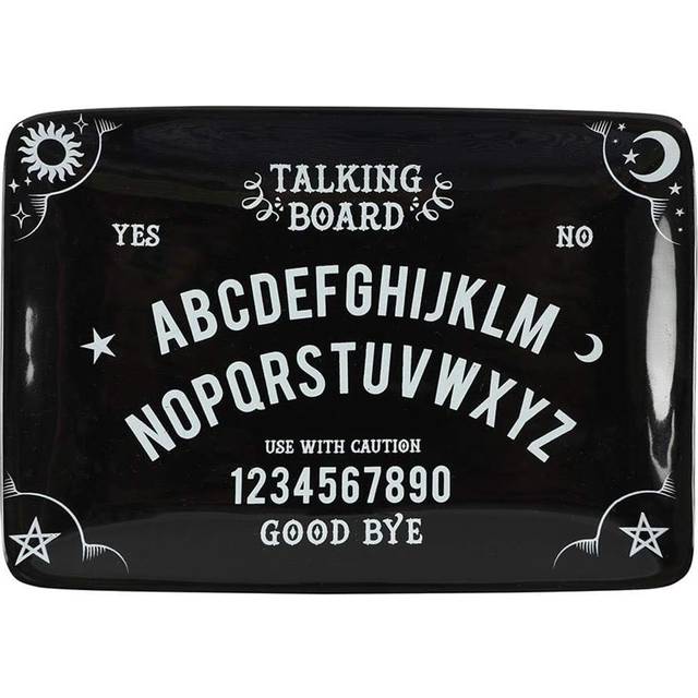 Gothic Homeware Black Talking Board Trinket Dish
