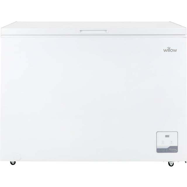 Chest freezer white 292l storage basket 4 star rated willow w300cfw