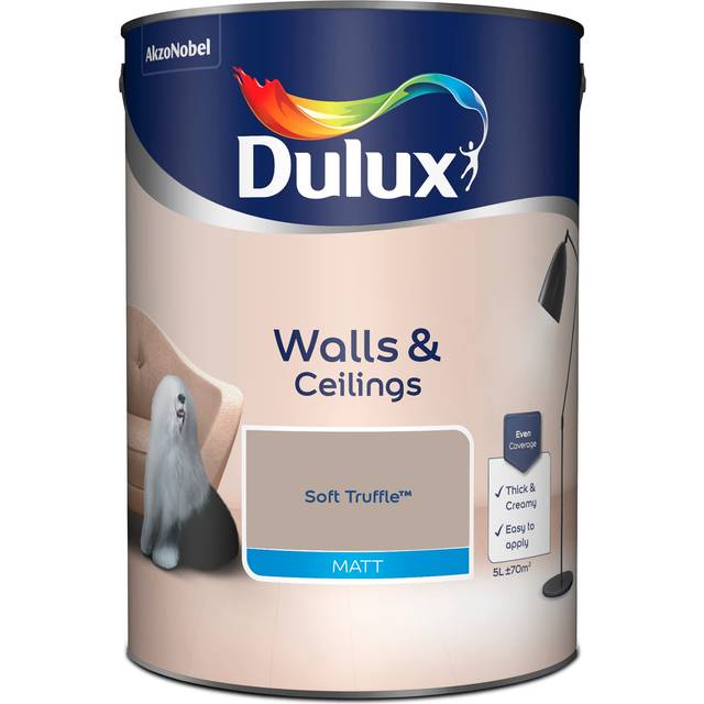 Dulux Matt Emulsion Paint - Soft Truffle - 2.5L