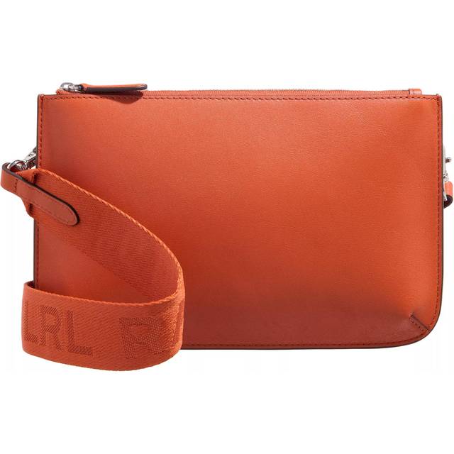Lauren Ralph Lauren Landyn Shoulder bag Leather 25 cm orange