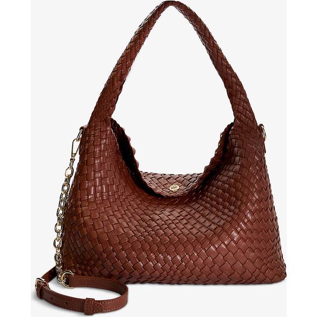 Dune Deliberate Woven Shoulder Bag