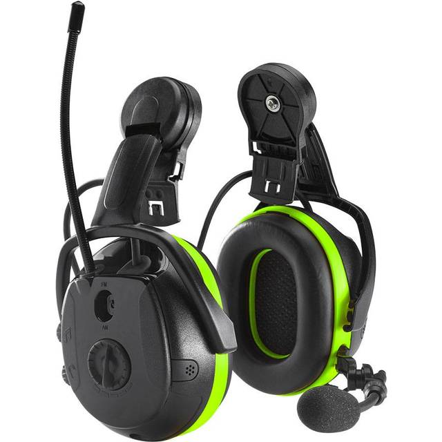 Hellberg Synergy Multipoint Hörselskydd Bluetooth, med hjälmfäste