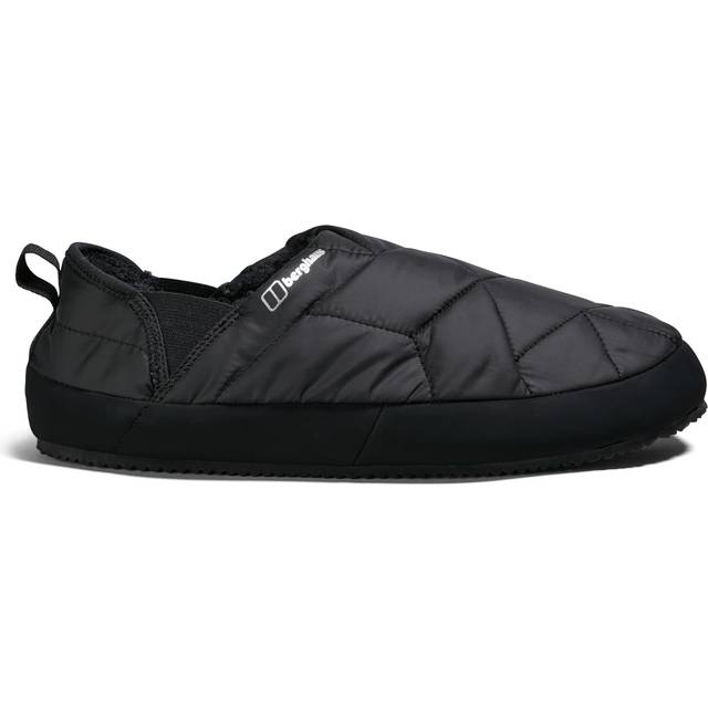 Berghaus mens bothy slipper 2.0 water repelent slip on mule slipper - black/grey