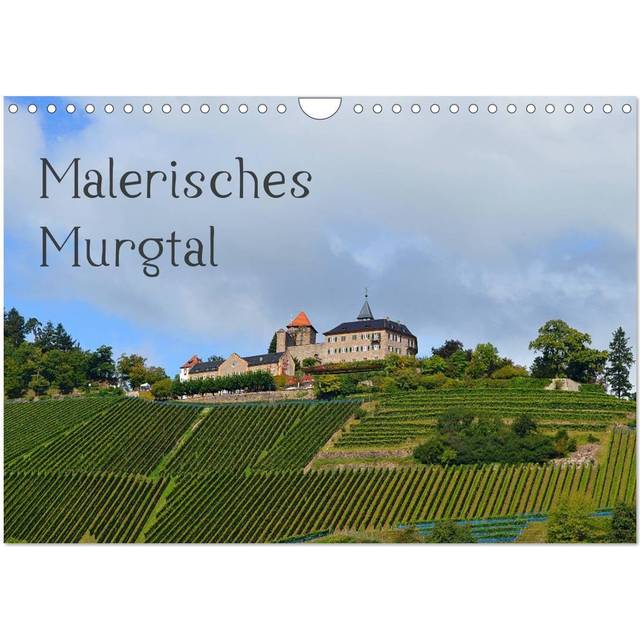 Malerisches Murgtal (Wandkalender 2025 DIN A4 quer), CALVENDO Monatskalender: Landschaft mit vielen Tälern, Natur und Sehenswürdigkeiten