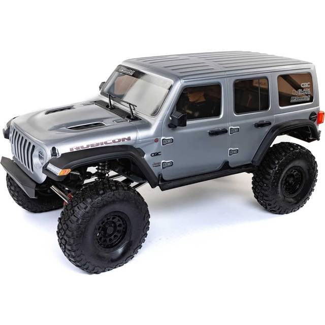 1/6 SCX6 Jeep JLU Wrangler 4WD Rock Crawler RTR Silver - AXI05000T2