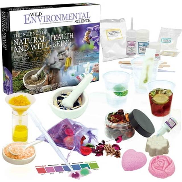 WILD ENVIRONMENTAL SCIENCE Natural Health and Well-Being - STEM Kit for Ages 8+ - Make Your Own Dream Pillow, Potpourri, Fragrance Diffusers and More